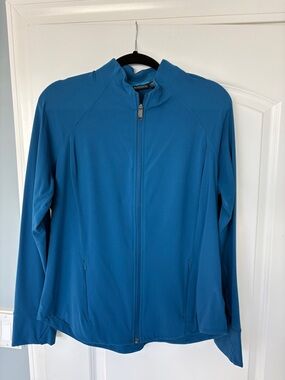 Athleta Salutation 1.0 Jacket in deep teal